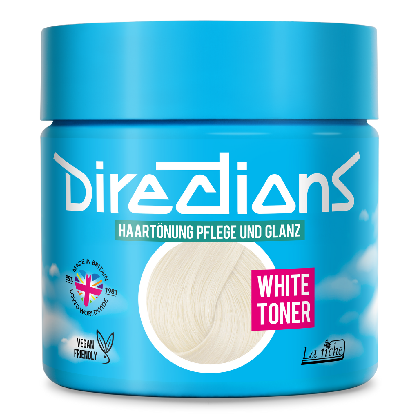 WHITE TONER Haartönung Directions