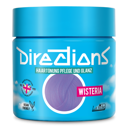 WISTERIA Hair Tint Directions