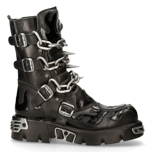 10 Hole 3 Buckles Boots Angry Itch