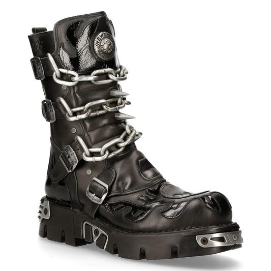 NEW ROCK BOOT REACTOR NEGRO TOBERAS