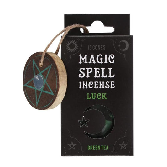 Luck – Green Tea - Spell Incense Cones – Räucherkegel Colours Shop Hamburg