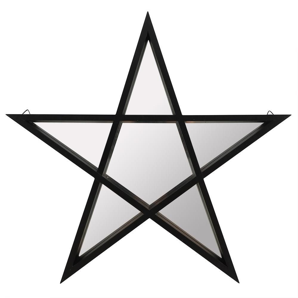 Pentagramm Gothic Spiegel