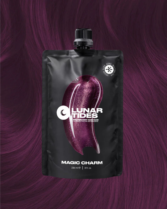 semi-permanente Haartönung Magic Charm in dem Farbton Schwarz-Pink von Lunar Tides