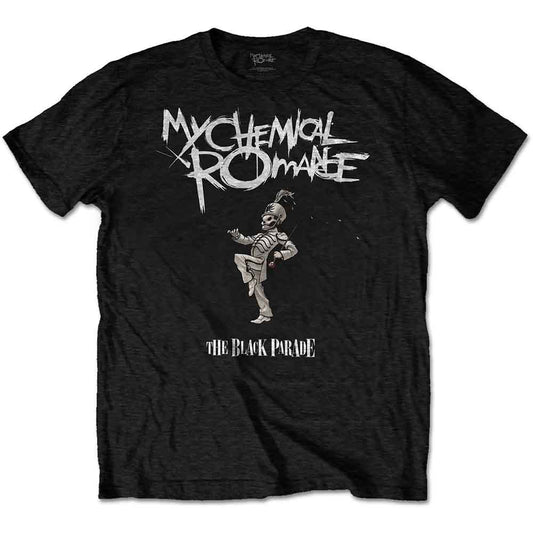 Lizensiertes My Chemical Romance Black Parade Bandshirt mit Albumcoverprint