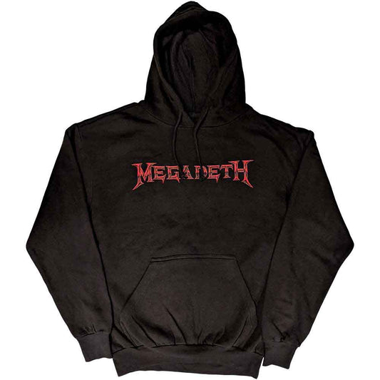 Lizensierter Pullover Megadeth Countdown To Extinction Band-Hoodie mit großem Backprint