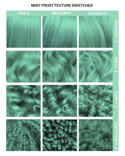 semi-permanente Haartönung Mint Frost in dem Farbton Pastel Grün mit silbernen Untertönen&nbsp;von Lunar Tides