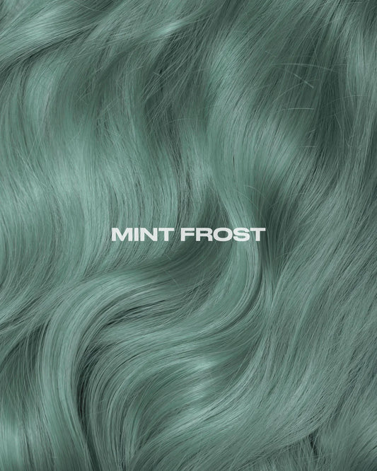 semi-permanente Haartönung Mint Frost in dem Farbton Pastel Grün mit silbernen Untertönen&nbsp;von Lunar Tides