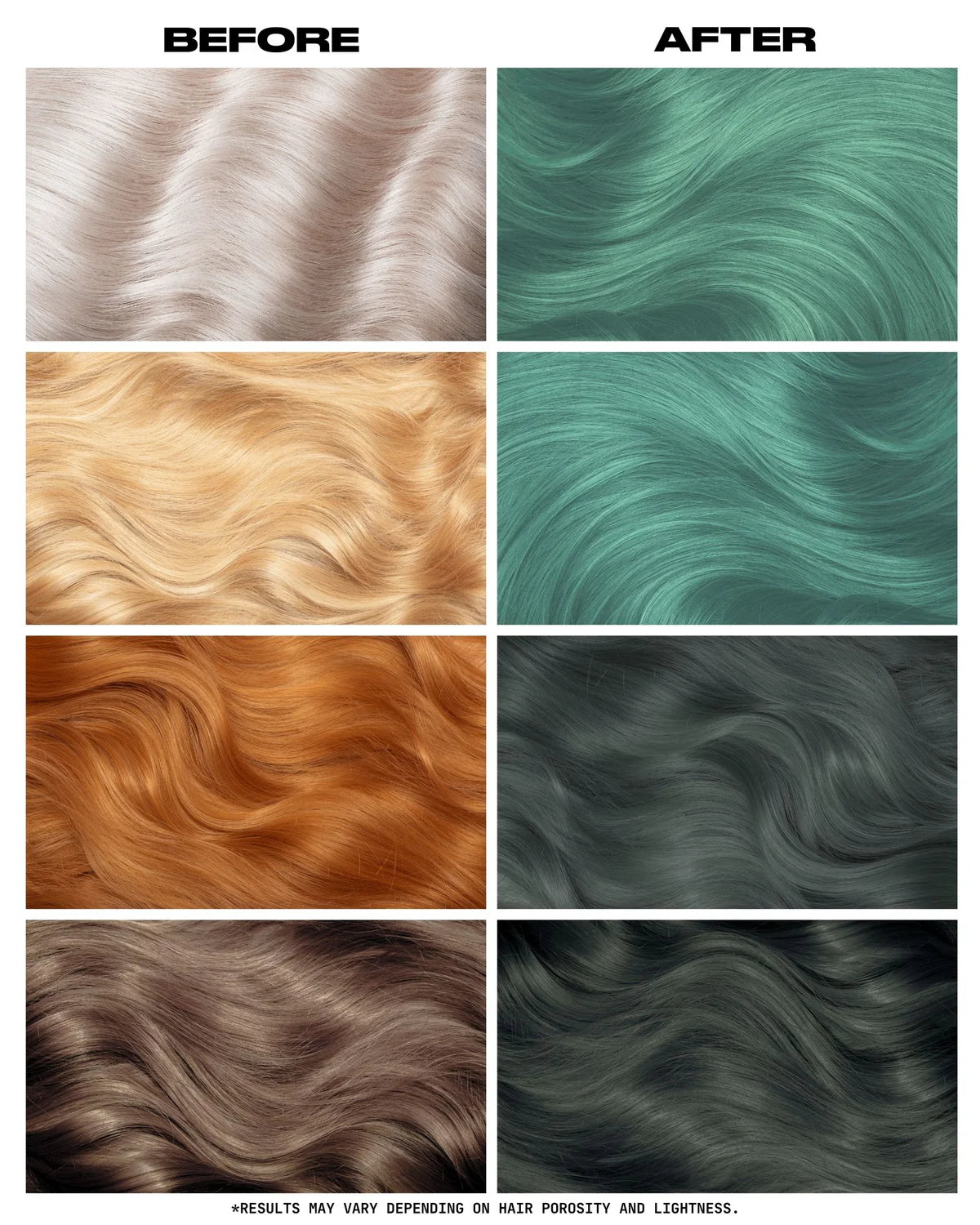 semi-permanente Haartönung Mint Frost in dem Farbton Pastel Grün mit silbernen Untertönen&nbsp;von Lunar Tides