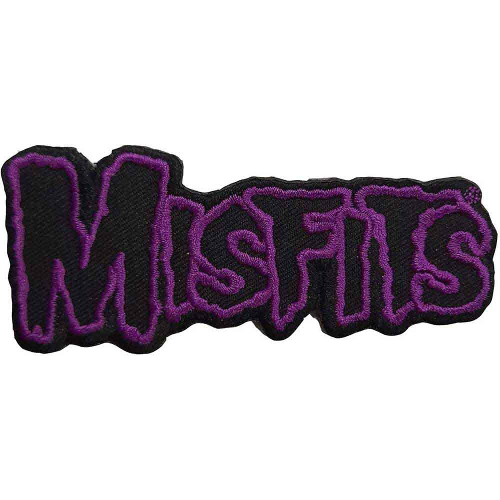 Misfits Purple Border Logo Patch Nr.121