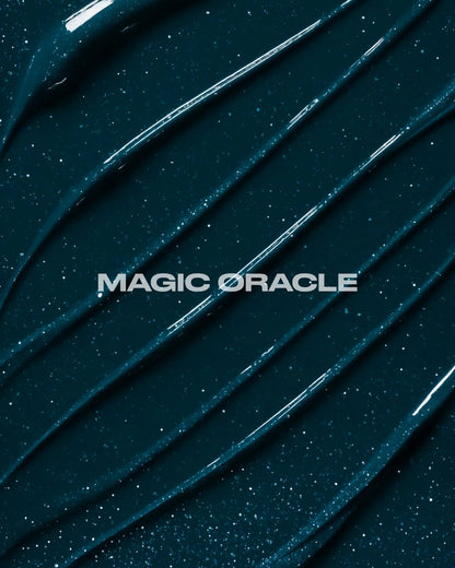 semi-permanente Haartönung Magic Oracle in dem Farbton dunkles Petrol mit schwarzen Untertönen von Lunar Tides