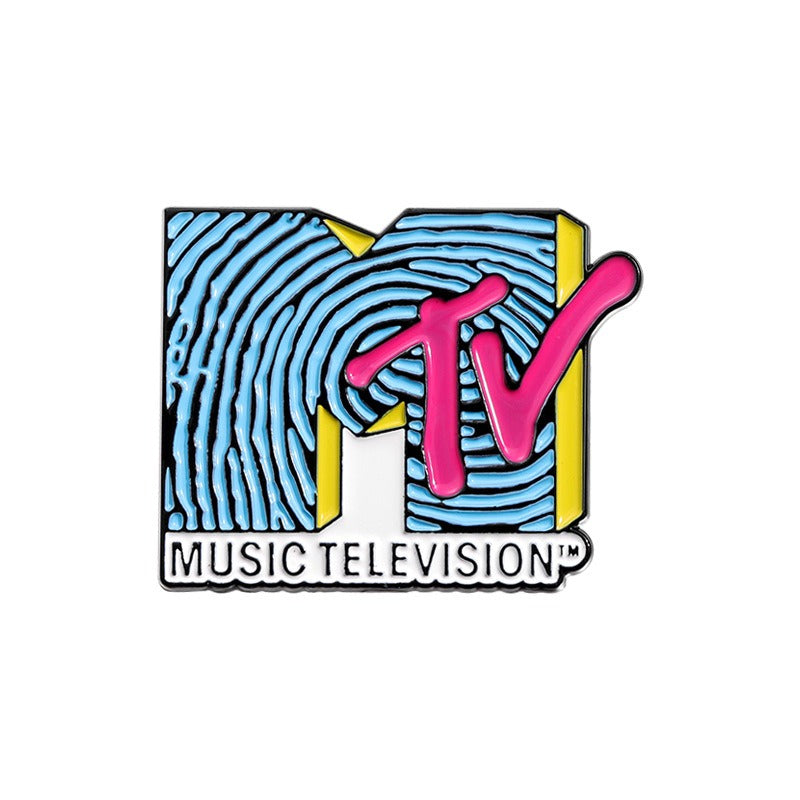 Kleiner Emaille-Anstecker MTV ENAMEL PIN von Moon Attic