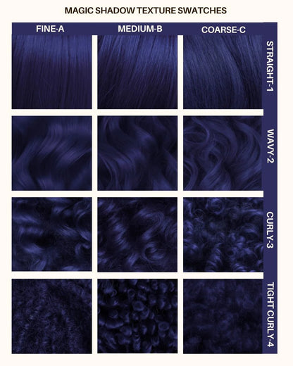 semi-permanente Haartönung Magic Shadow in dem Farbton Dunkelblau von Lunar Tides