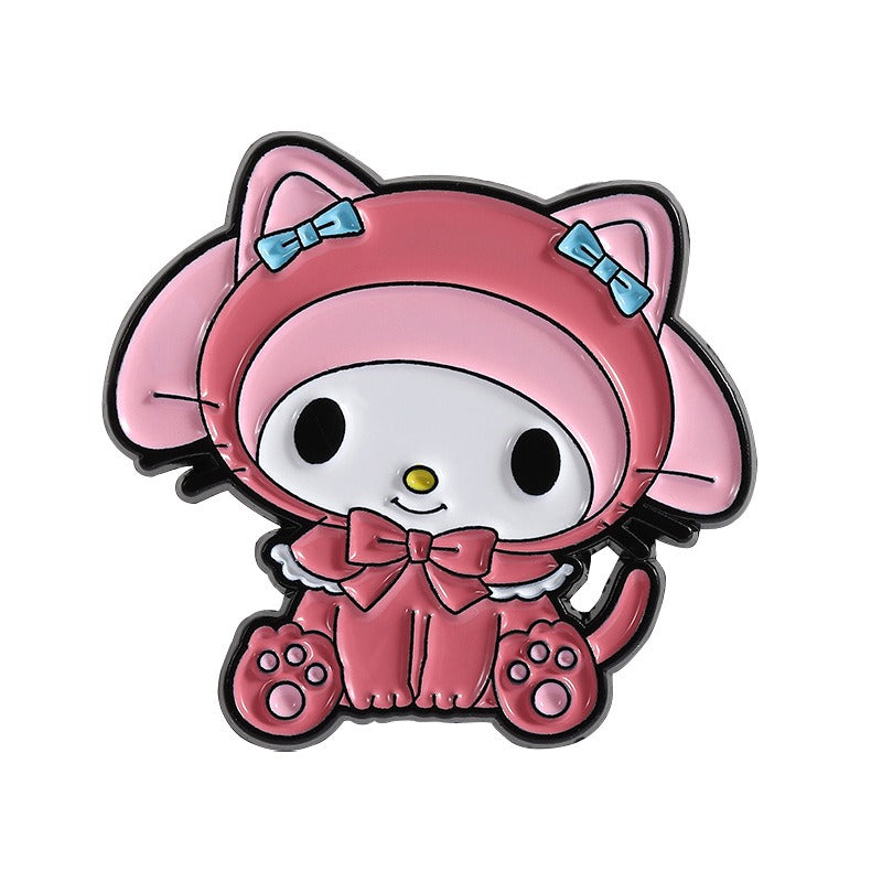 Kleiner Emaille-Anstecker MY MELODY ENAMEL PIN von Moon Attic