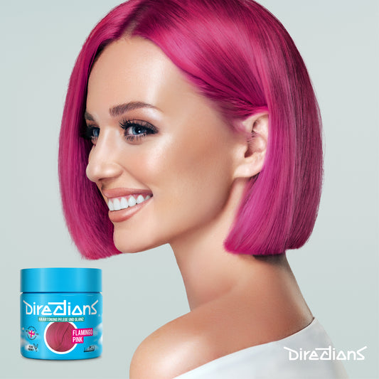 semi-permanente Haartönung FLAMINGO PINK in dem Farbton Pink von Directions