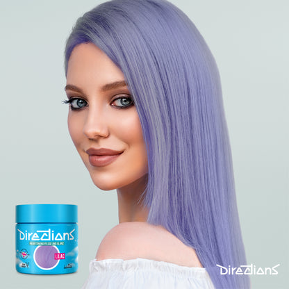 semi-permanente Haartönung LILAC in dem Farbton Lila von Directions