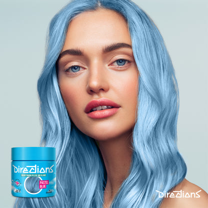 semi-permanente Haartönung PASTEL BLUE in dem Farbton Pastellblau von Directions