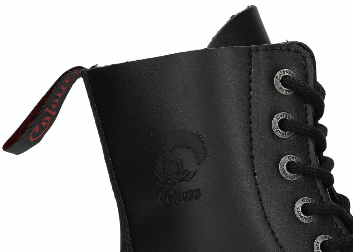 8 Loch Black Vegan Colours Boots 