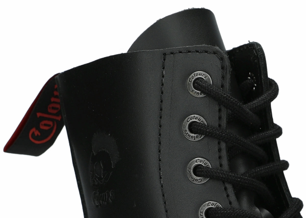 8 Loch Black Vegan Colours Boots 