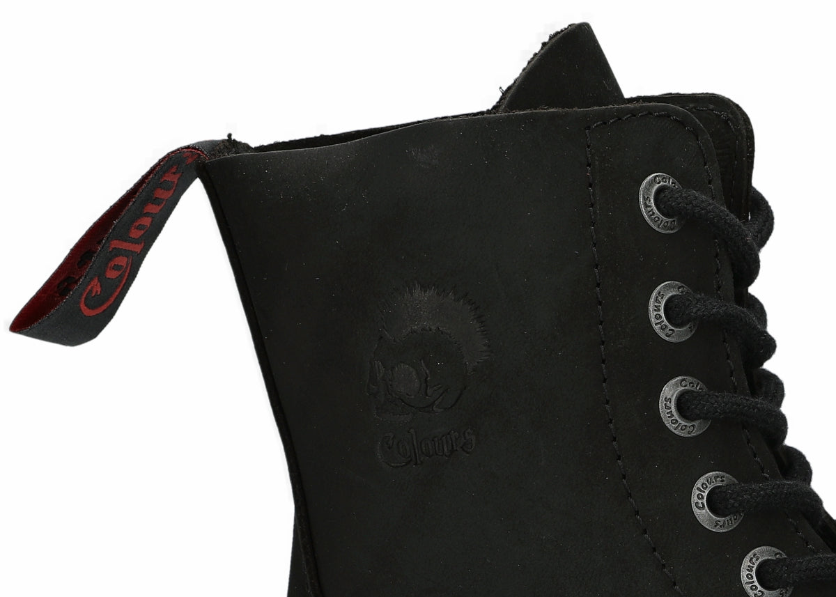 8 Loch Black Vintage Colours Boots 