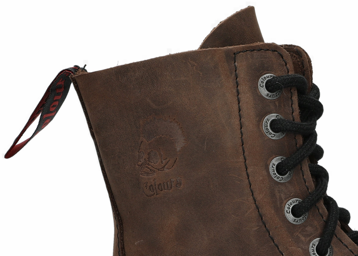 8 Loch Brown Crazy Colours Boots