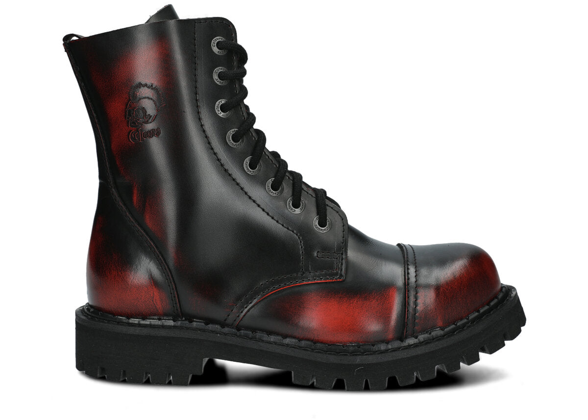 8 Loch Blood RED Rub-Off Colours Boots