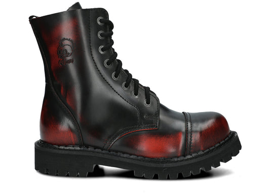 8 Loch Blood RED Rub-Off Colours Boots