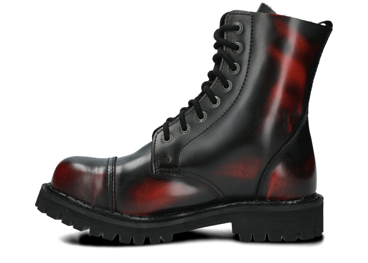 8 Loch Blood RED Rub-Off Colours Boots