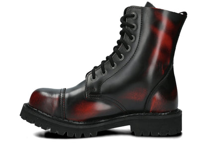 8 Loch Blood RED Rub-Off Colours Boots