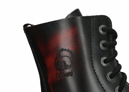 8 Loch Blood RED Rub-Off Colours Boots