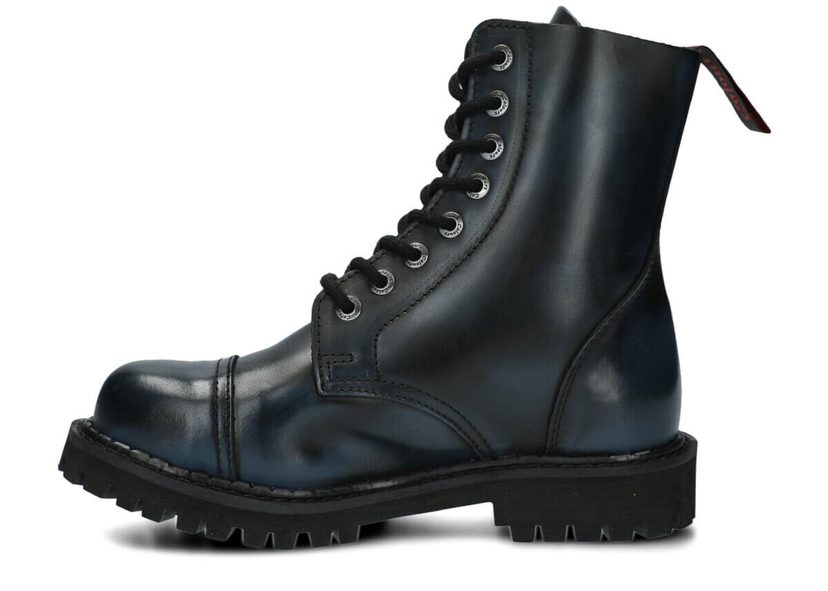 8 Loch Darkblue Rub-Off Colours Boots