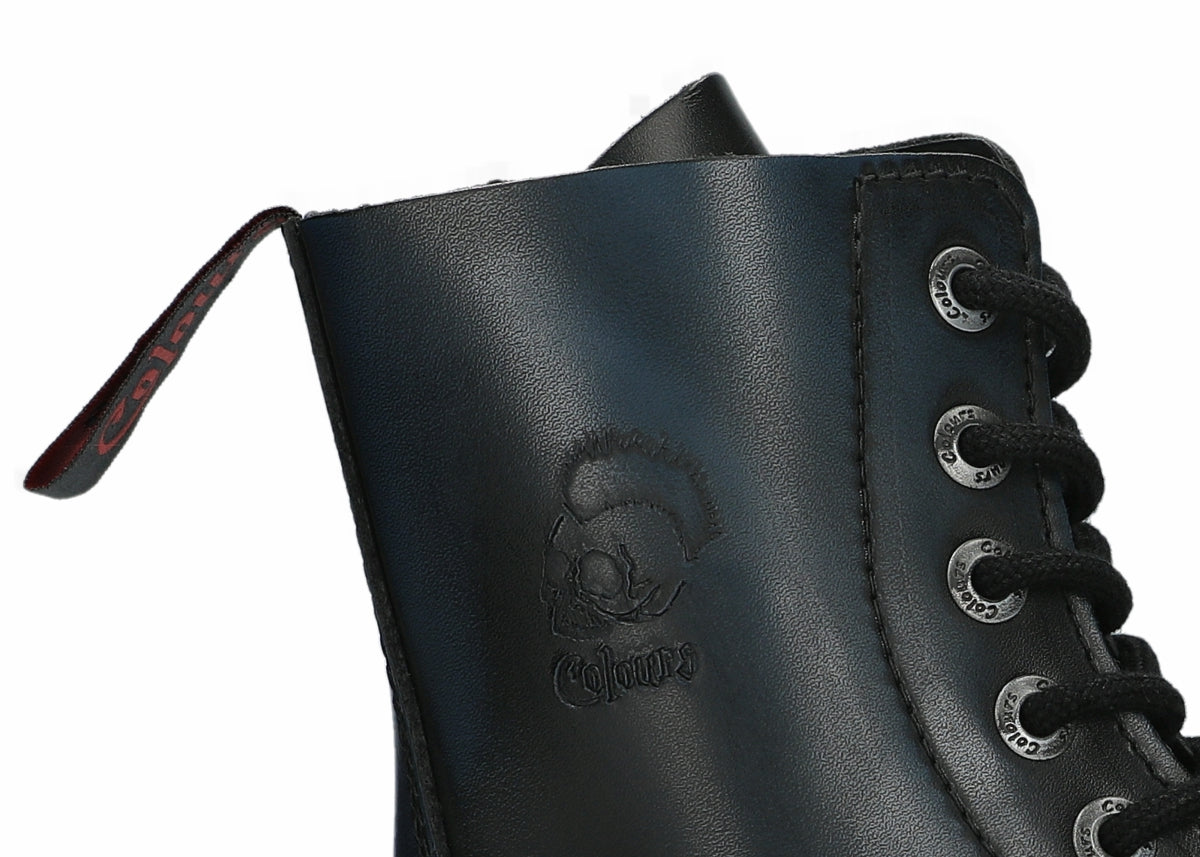 8 Loch Darkblue Rub-Off Colours Boots