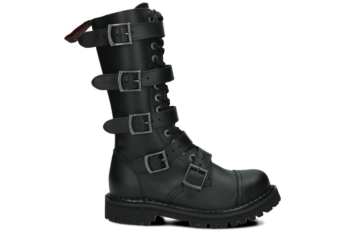 14 Loch 5 Buckles Black Colours Boots