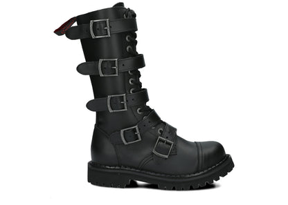 14 Loch 5 Buckles Black Colours Boots