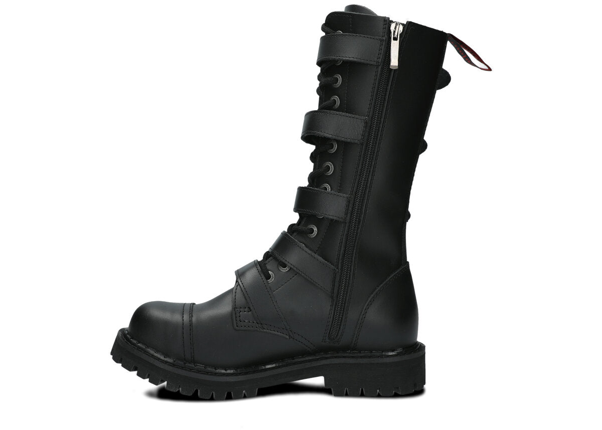 14 Loch 5 Buckles Black Colours Boots