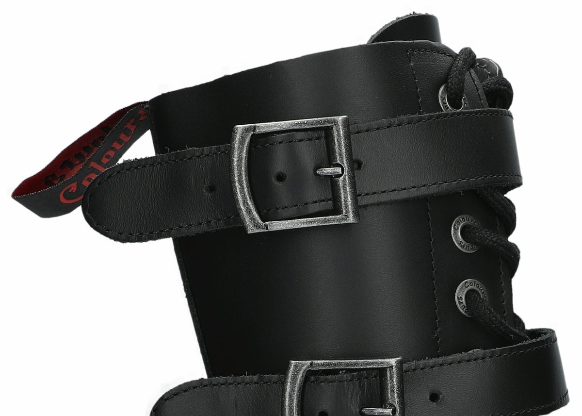 14 Loch 5 Buckles Black Colours Boots