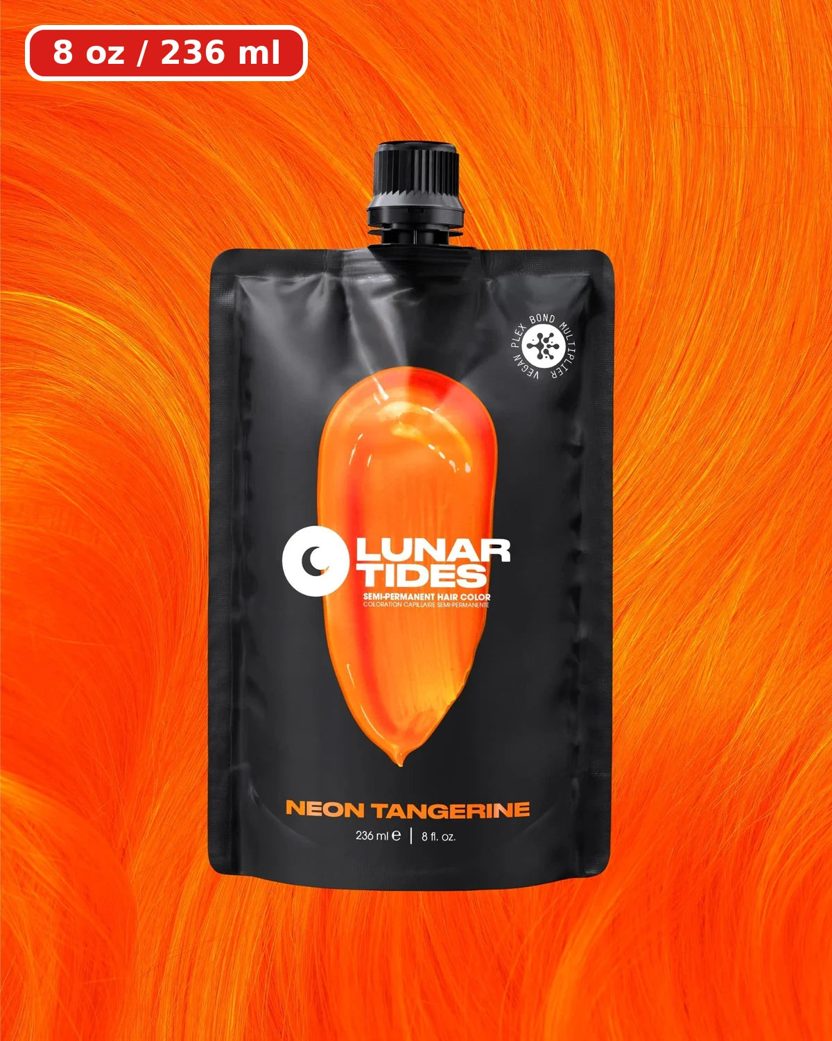 Neon Tangerine Haartönung Lunar Tides