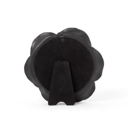 Schwarzer Spiegel Night Rose Mirror in Rosenform von Alchemy