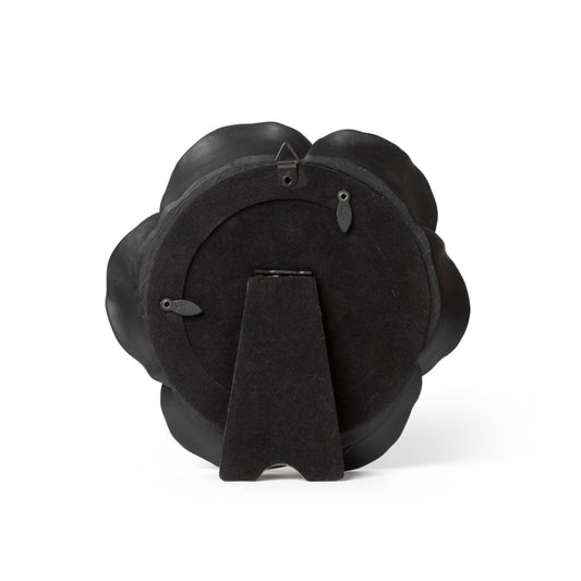 Schwarzer Bilderrahmen Night Rose Photo Frame in Rosenform von Alchemy England