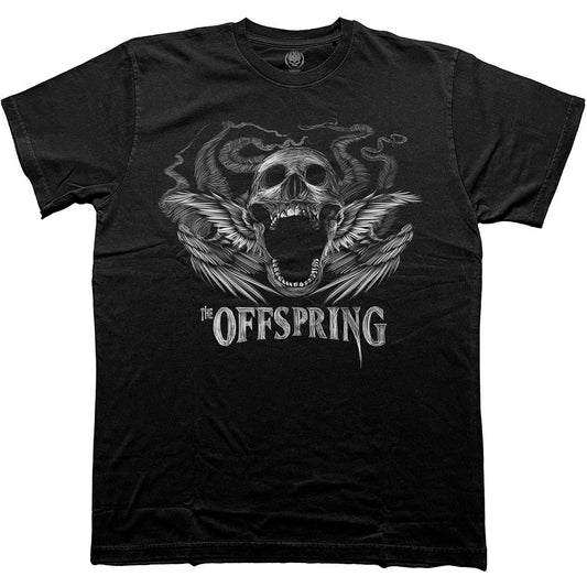 The Offspring Unisex T-Shirt Feathered Winged Skull