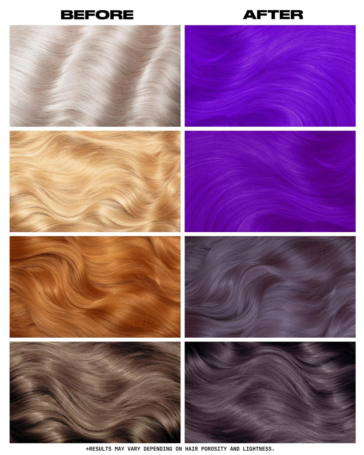 semi-permanente Haartönung Orchid Purple in dem Farbton Lila mit blauen Untertönen von Lunar Tides