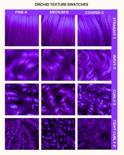 semi-permanente Haartönung Orchid Purple in dem Farbton Lila mit blauen Untertönen von Lunar Tides
