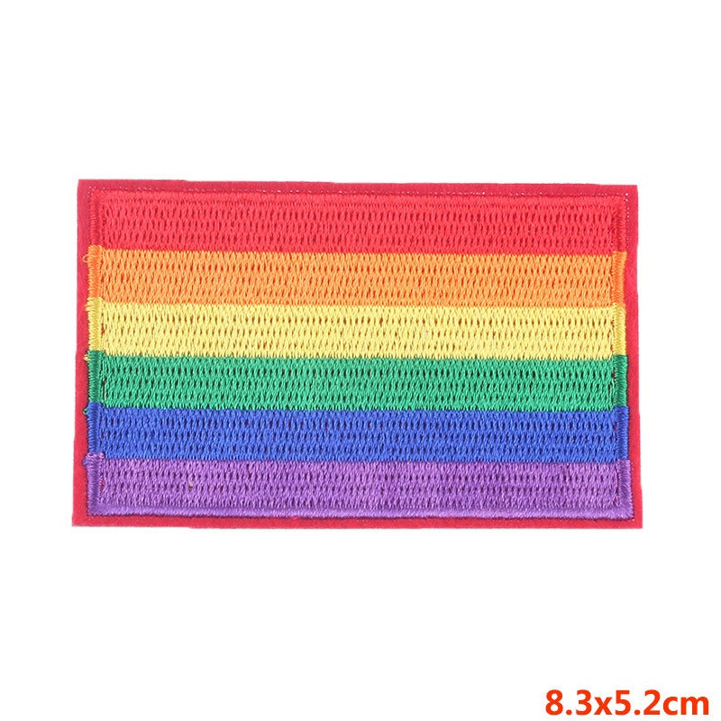 Kleiner Aufnäher PRIDE FLAG PATCH von Moon Attic