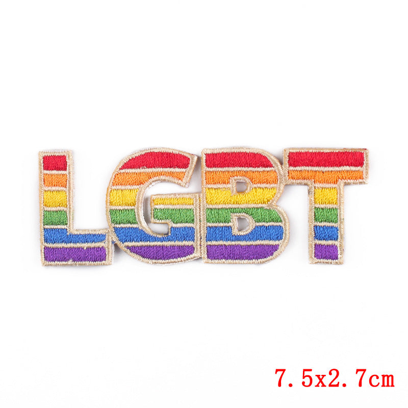 Kleiner Aufnäher LGBT PATCH im Regenbogendesign von Moon Attic