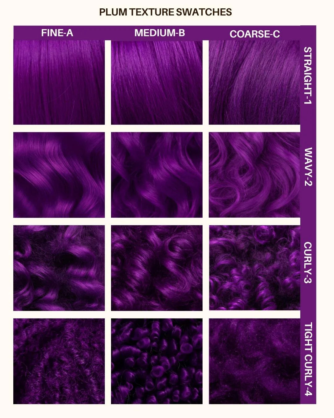 semi-permanente Haartönung Plum Purple in dem Farbton Lila mit pinken Untertönen von Lunar Tides