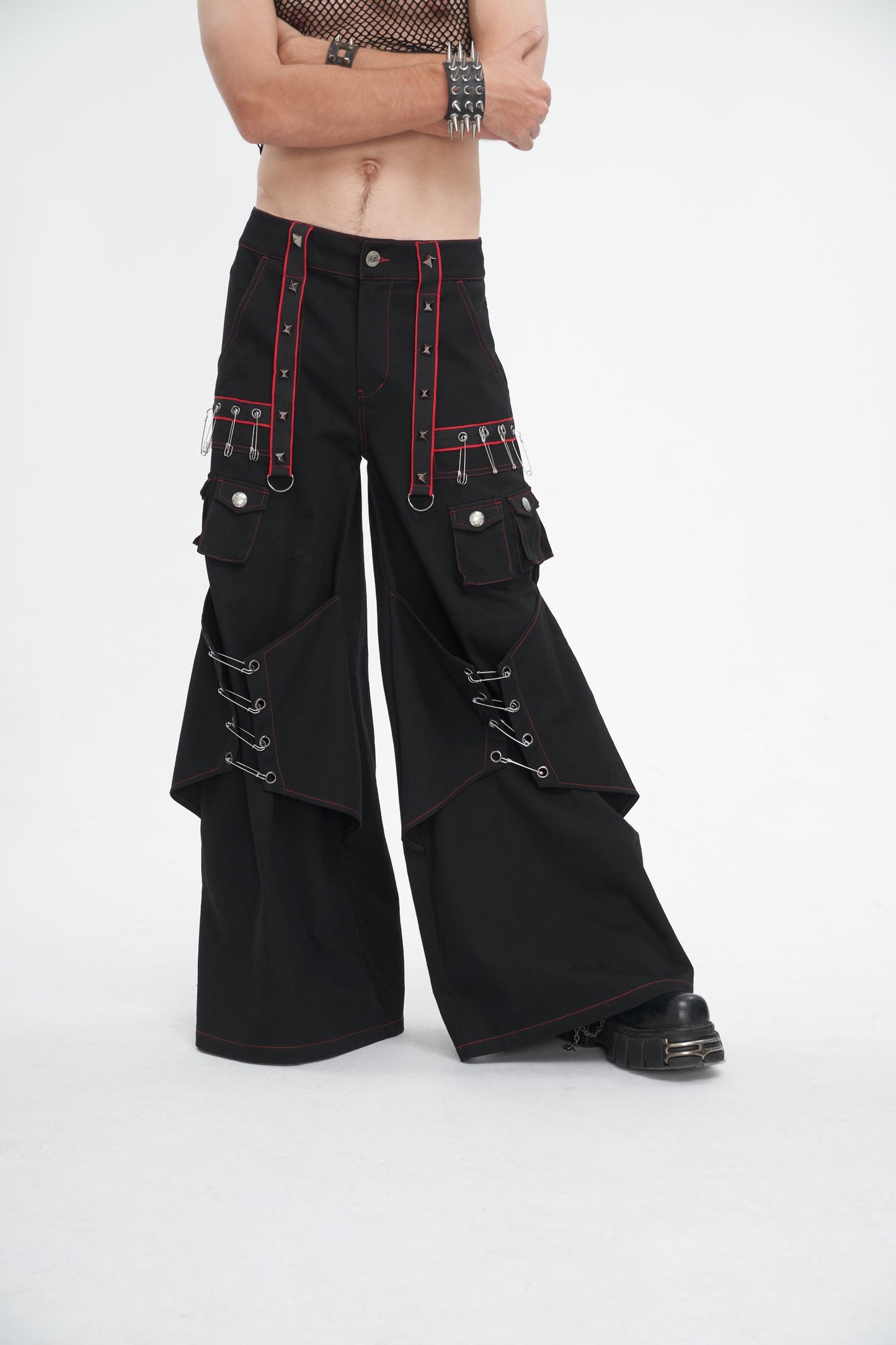 Kronos Wide Leg Baggy Pants