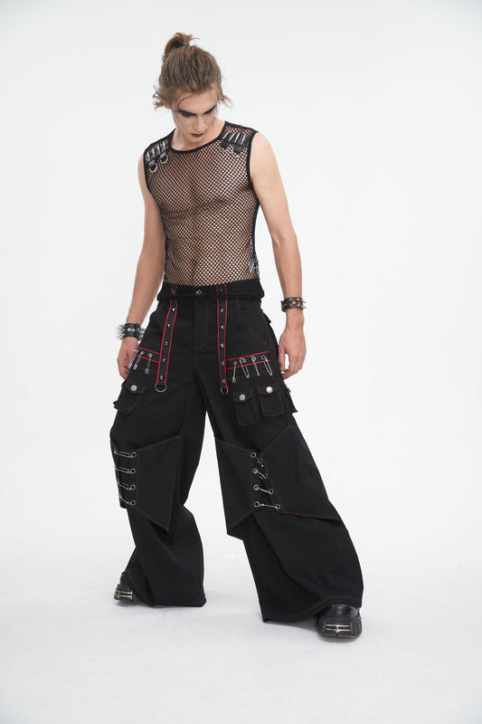 Kronos Wide Leg Baggy Pants