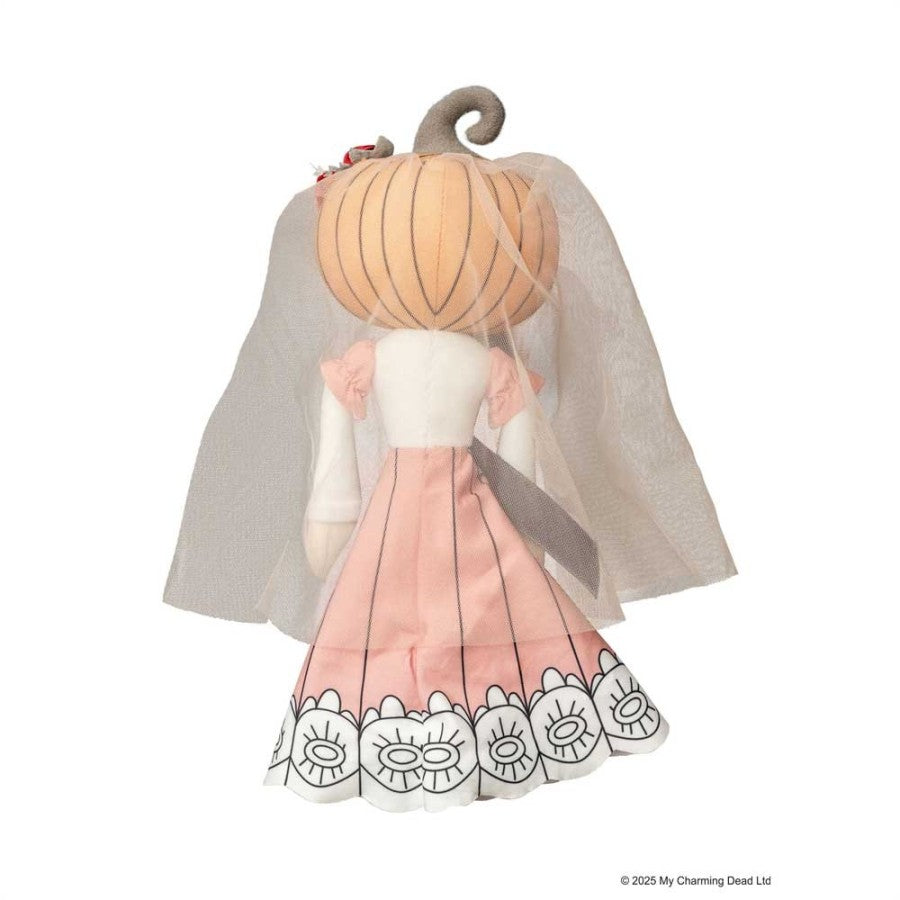 Plüschfigur Pumpkinella Plush in Kürbiskopfdesign von Alchemy