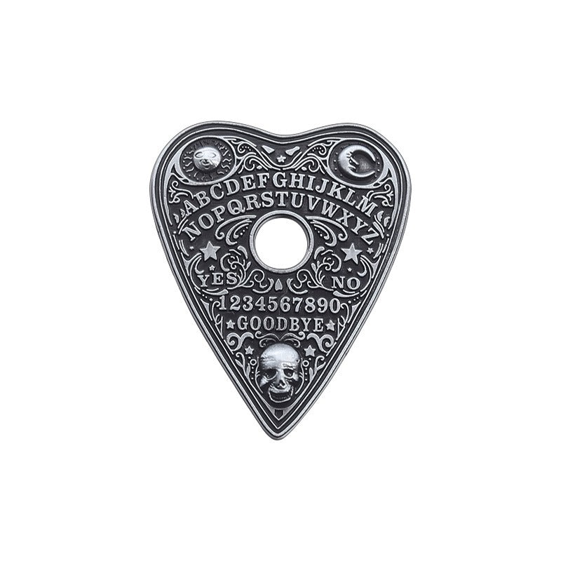 Kleiner Emaille-Anstecker OUIJA PLANCHETTE ENAMEL PIN von Moon Attic