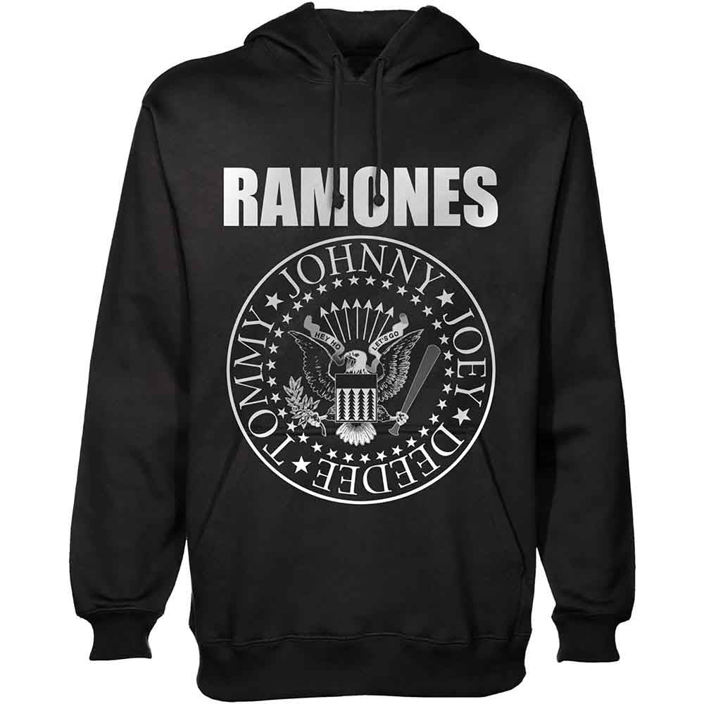 Lizensierter Pullover Ramones Presidential Seal Band-Hoodie