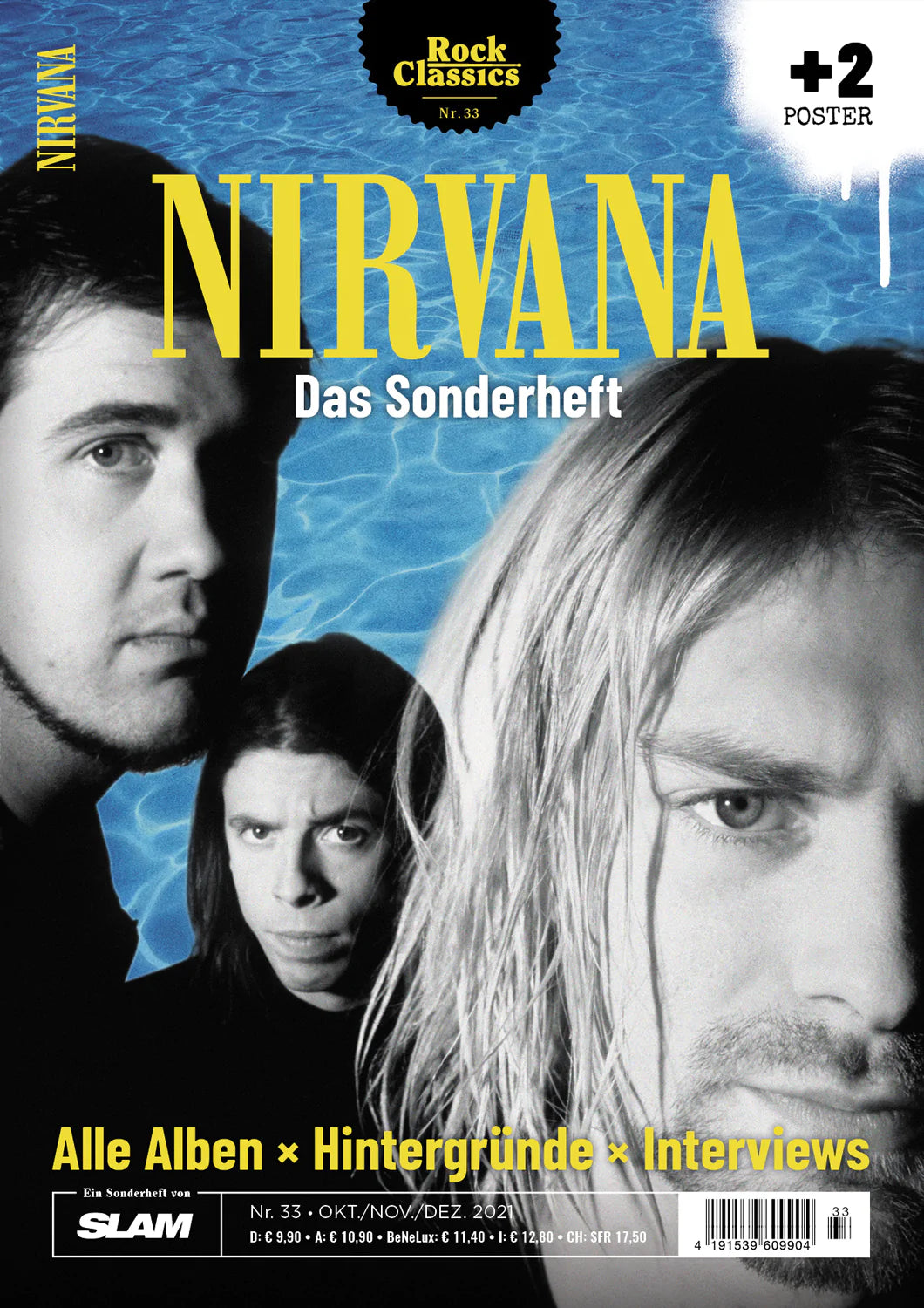 NIRVANA – Das Sonderheft (ROCK CLASSICS #33) inkl. Poster Colours Shop Hamburg